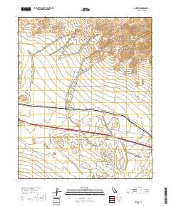 Hector 2018 topographic map thumbnail