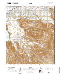 Hemet 2018 topographic map thumbnail