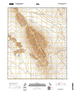 Hidalgo Mountain 2018 topographic map thumbnail