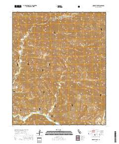 Hildreth Peak 2018 topographic map thumbnail