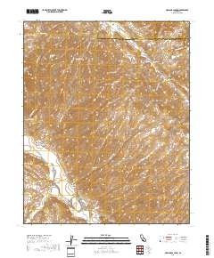 Holland Canyon 2018 topographic map thumbnail