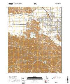 Hollister 2018 topographic map thumbnail