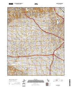 Hollywood 2018 topographic map thumbnail