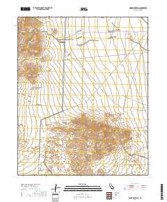 Homer Mountain 2018 topographic map thumbnail