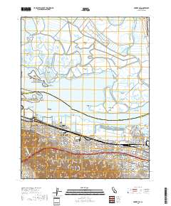 Honker Bay 2018 topographic map thumbnail
