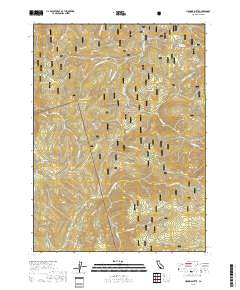 Hopkins Butte 2018 topographic map thumbnail