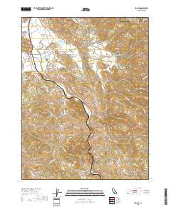 Hopland 2018 topographic map thumbnail