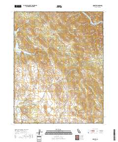 Hornitos 2018 topographic map thumbnail