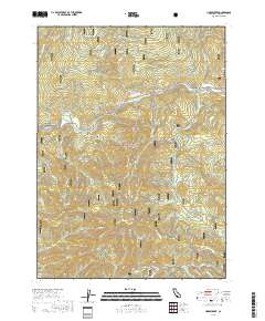Horse Creek 2018 topographic map thumbnail