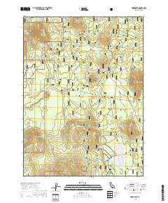 Horse Peak 2018 topographic map thumbnail