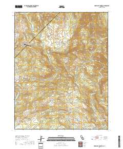 Horsecamp Mountain 2018 topographic map thumbnail