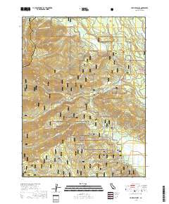 Humbug Valley 2018 topographic map thumbnail