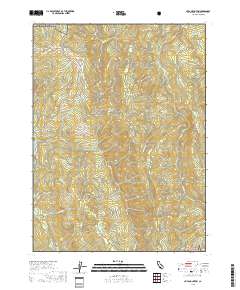 Hupa Mountain 2018 topographic map thumbnail