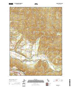 Hydesville 2018 topographic map thumbnail