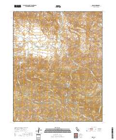 Idria 2018 topographic map thumbnail