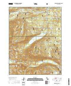 Independence Lake 2018 topographic map thumbnail