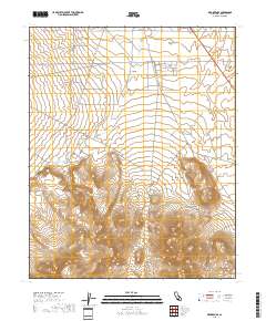 Inyokern SE 2018 topographic map thumbnail