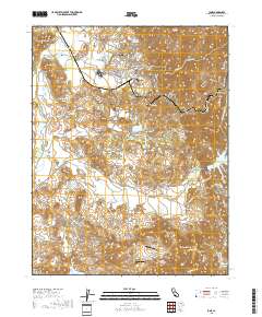 Ione 2018 topographic map thumbnail
