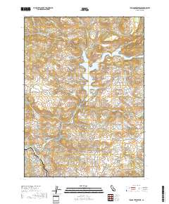 Iron Gate Reservoir 2018 topographic map thumbnail