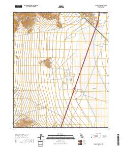 Ivanpah Lake 2018 topographic map thumbnail