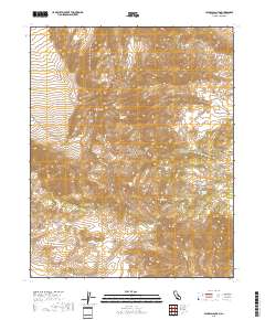 Jackass Canyon 2018 topographic map thumbnail