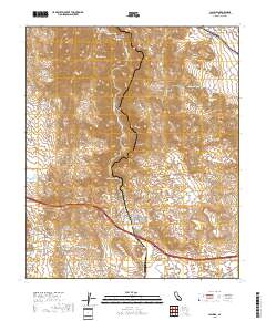 Jacumba 2018 topographic map thumbnail