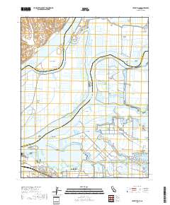 Jersey Island 2018 topographic map thumbnail