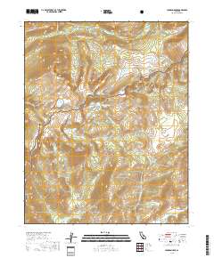 Johnson Peak 2018 topographic map thumbnail