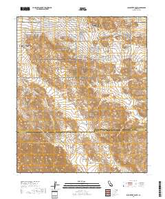 Joshua Tree South 2018 topographic map thumbnail