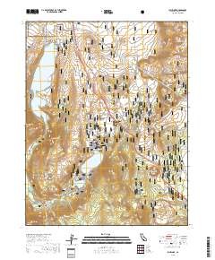 June Lake 2018 topographic map thumbnail