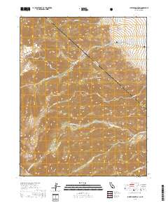 Juniper Mountain 2018 topographic map thumbnail