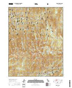 Kaiser Peak 2018 topographic map thumbnail