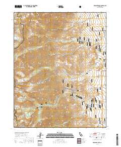 Kearsarge Peak 2018 topographic map thumbnail