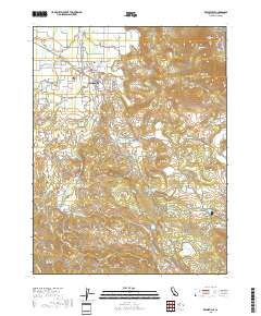Kelseyville 2018 topographic map thumbnail