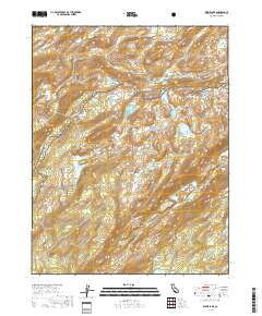 Kibbie Lake 2018 topographic map thumbnail