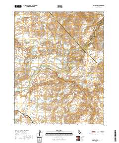Knights Ferry 2018 topographic map thumbnail
