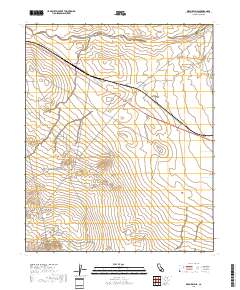 Kramer Hills 2018 topographic map thumbnail