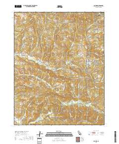 La Honda 2018 topographic map thumbnail