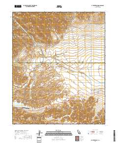 La Liebre Ranch 2018 topographic map thumbnail