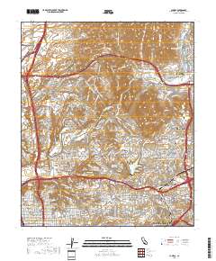 La Mesa 2018 topographic map thumbnail