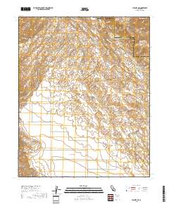 La Panza NE 2018 topographic map thumbnail