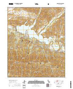 Lake Cachuma 2018 topographic map thumbnail
