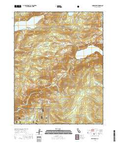 Lake Eleanor 2018 topographic map thumbnail