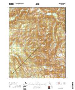 Merced Peak 2018 topographic map thumbnail