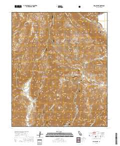 Mesa Grande 2018 topographic map thumbnail