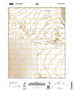 Mesquite Flat 2018 topographic map thumbnail