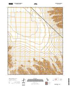 Mesquite Lake 2018 topographic map thumbnail
