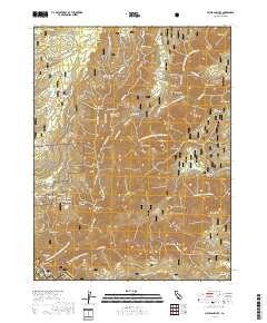 Michigan Bluff 2018 topographic map thumbnail
