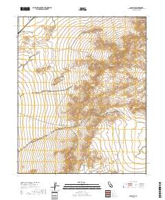 Mid Hills 2018 topographic map thumbnail