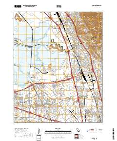 Milpitas 2018 topographic map thumbnail